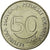 Moneda, Eslovenia, 50 Tolarjev, 2005, Kremnica, MBC+, Cobre - níquel, KM:52
