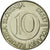 Moneda, Eslovenia, 10 Tolarjev, 2006, MBC, Cobre - níquel, KM:41