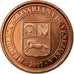 Munten, Venezuela, Centimo, 2007, Maracay, PR, Copper Plated Steel, KM:87