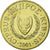 Moneta, Cipro, 20 Cents, 2001, SPL-, Nichel-ottone, KM:62.2