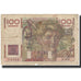 Francia, 100 Francs, 100 F 1945-1954 ''Jeune Paysan'', 1950-11-16, B+