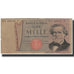 Banconote, Italia, 1000 Lire, 1969-03-25, KM:101a, B+