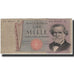 Banconote, Italia, 1000 Lire, 1969-03-25, KM:101a, MB+