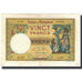 Billete, 20 Francs, Undated (1937-47), Madagascar, KM:37, EBC