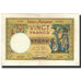 Biljet, Madagascar, 20 Francs, Undated (1937-47), KM:37, SUP