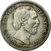 Moneta, Paesi Bassi, William III, 10 Cents, 1889, BB+, Argento, KM:80