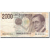 Banknot, Włochy, 2000 Lire, 1990-10-03, KM:115, VF(30-35)