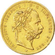 Austria, Franz Joseph I, 8 Florins-20 Francs, 1876, BB, Oro, KM:2269