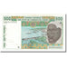 Geldschein, West African States, 500 Francs, KM:710Kb, VZ