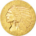 Stati Uniti, Indian Head, $5, Half Eagle, 1913, U.S. Mint, San Francisco, BB+...