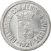 Moneta, Francia, Chambre de Commerce, Evreux, 25 Centimes, 1921, SPL+