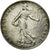 Moneta, Francja, Semeuse, 50 Centimes, 1908, AU(55-58), Srebro, KM:854