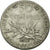 Moneta, Francja, Semeuse, 50 Centimes, 1911, VF(20-25), Srebro, KM:854