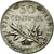 Moneta, Francja, Semeuse, 50 Centimes, 1911, AU(50-53), Srebro, KM:854