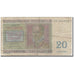 Geldschein, Belgien, 20 Francs, 1950-07-01, KM:132a, SGE