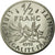 Coin, France, Semeuse, 1/2 Franc, 1992, MS(65-70), Nickel, KM:931.2