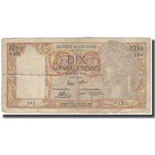 Billet, Algeria, 10 Nouveaux Francs, 1961-02-10, KM:119a, B+