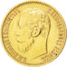 Russia, Nicholas II, 5 Roubles, 1898, St. Petersburg, BB+, Oro, KM:62