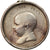 Francia, medalla, Naissance de Napoléon IV, Quinaire, 1856, MBC, Plata