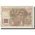 Francia, 100 Francs, Jeune Paysan, 1949, ROUSSEAU GARGAM, 1949-02-17, MB