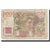 Francia, 100 Francs, Jeune Paysan, 1946, P. Rousseau and R. Favre-Gilly