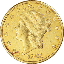 Münze, Vereinigte Staaten, Liberty Head, $20, Double Eagle, 1901, U.S. Mint