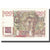 Francia, 100 Francs, Jeune Paysan, 1953, D AMBRIERES, GARGAM, 1953-06-04, SPL-