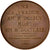 France, Medal, Louis XVIII, History, 1821, Caqué, AU(55-58), Copper