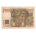 Francia, 100 Francs, Jeune Paysan, 1953, U.516, BB, Fayette:28.35, KM:128d