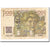 Francia, 100 Francs, Jeune Paysan, 1954, 1954-03-04, filigrane inversé, MB