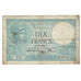 France, 10 Francs, Minerve, 1940, 1940-11-07, VF(20-25), Fayette:07.19, KM:84