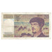 França, 20 Francs, Debussy, 1980, U.006, VF(20-25), Fayette:66.1, KM:151a
