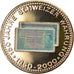 Suíça, Medal, 150 Ans de la Monnaie Suisse, 50 FRANCS, 2000, MS(65-70)