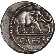 Julius Caesar, Denarius, AU(55-58), Silver, Babelon #9, 3.80