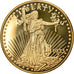 França, Medal, Reproduction Twenty Dollar Liberty, MS(65-70), Cobre Dourado