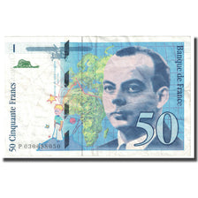 France, 50 Francs, St Exupéry, 1997, AU(50-53), Fayette:73.4, KM:157Ad