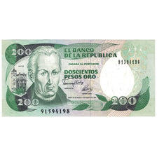 Billet, Colombie, 200 Pesos Oro, 1992, 1992-08-10, KM:429A, NEUF