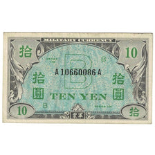 Banknote, Japan, 10 Yen, Undated (1946), KM:71, EF(40-45)