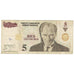 Banknot, Turcja, 5 New Lira, 2005, KM:217, F(12-15)