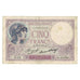 Francja, 5 Francs, Violet, 1933, 1933-02-23, VF(20-25), Fayette:3.17, KM:72e