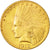 Coin, United States, Indian Head, $10, Eagle, 1912, U.S. Mint, Philadelphia