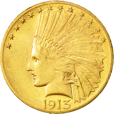 Munten, Verenigde Staten, Indian Head, $10, Eagle, 1913, U.S. Mint