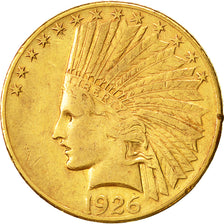 Coin, United States, Indian Head, $10, Eagle, 1926, U.S. Mint, Philadelphia