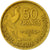 Münze, Frankreich, Guiraud, 50 Francs, 1954, Beaumont - Le Roger, S+