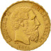 Coin, Belgium, Leopold II, 20 Francs, 20 Frank, 1876, AU(55-58), Gold, KM:37