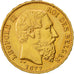 Coin, Belgium, Leopold II, 20 Francs, 20 Frank, 1877, AU(55-58), Gold, KM:37