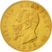 Moneta, Italia, Vittorio Emanuele II, 20 Lire, 1865, Torino, BB+, Oro, KM:10.1