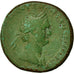 Moneda, Domitian, As, Roma, BC+, Cobre, RIC:301 a