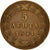 Moneta, Grecia, Othon, 5 Lepta, 1841, BB, Rame, KM:16