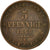 Moneda, Estados alemanes, SAXONY-ALBERTINE, Johann, 5 Pfennig, 1869, MBC, Cobre